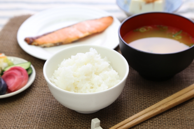 和食の朝食